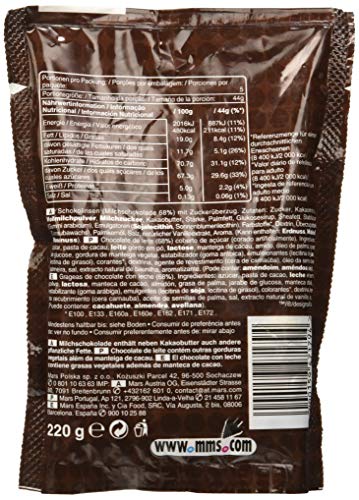 M&M's - Grageas De Chocolate Con Leche 220 g