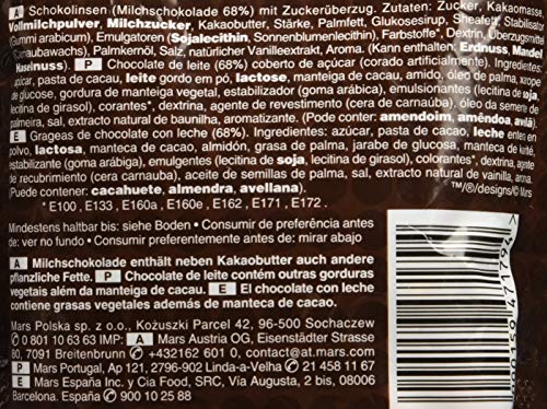 M&M's - Grageas De Chocolate Con Leche 220 g