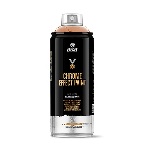 Montana Colors MTN Pro Efectos Metálicos-Cobre Cromado, Spray 400ml, 400 ml (Paquete de 1)