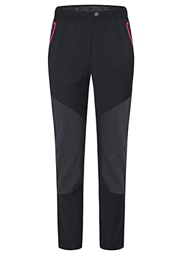 MONTURA - Pantalón técnico para mujer Vertigo Tekno - negro y rosa Negro - Rosa - 9004 S