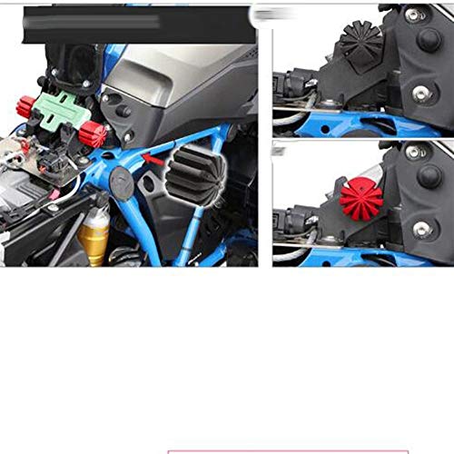 Motocicleta molduras Jinete de la Motocicleta del Asiento Bajar Kits Fit for BMW K 1600 B/GT R 1200gs LC ADV.RT LC R 1250 GS/GS Adventure S 1000 XR R 1250 RT Parts (Color : Bracket Grommets)