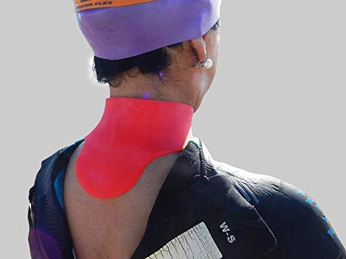 Mugiro Protector de Cuello Trajes de Neopreno - Rosa - Talla S 30-35 cm