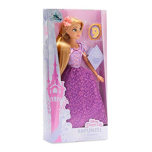 Muñeca oficial Disney Princess 30cm Rapunzel con anillo