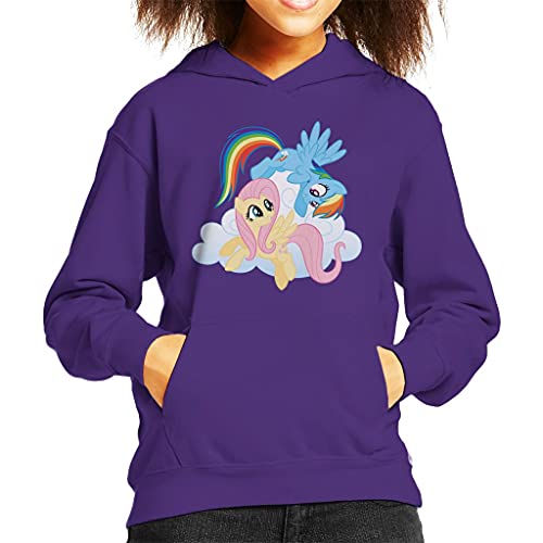 My Little Pony Fluttershy and Rainbow Dash Kid's Hooded Sweatshirt