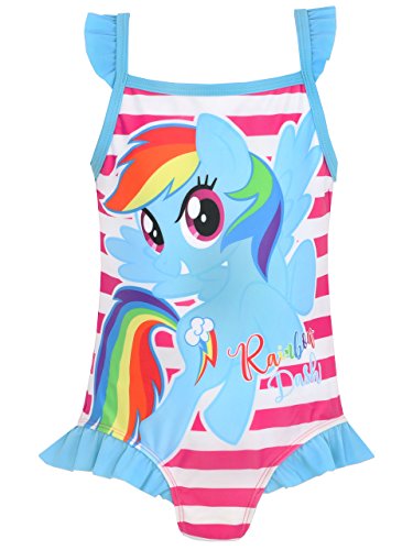 My Little Pony Mi Pequeño Pony - Bañador para niña 7-8 años multicolor
