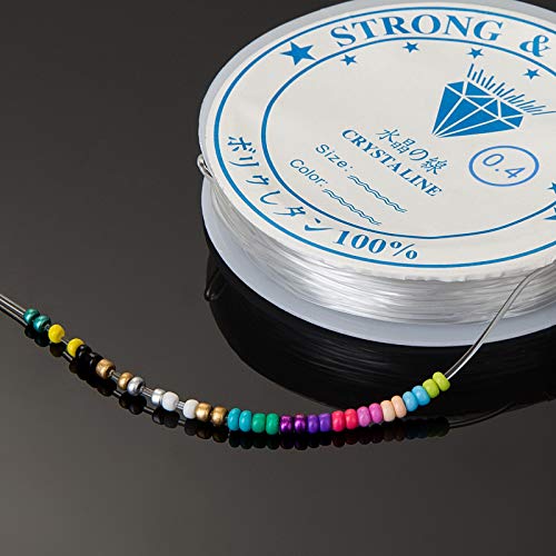 Naler Cuentas de Colores 2mm Mini Cuentas y Abalorios Cristal para DIY Pulseras Collares Bisutería (24 Colores)