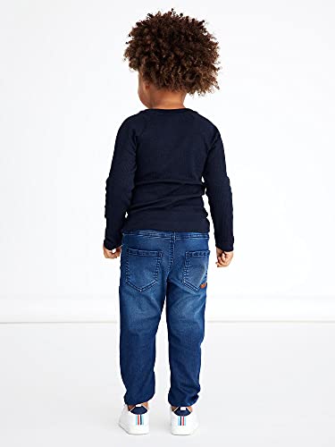 NAME IT Nmmbob Dnmtollys 3532 Pant Noos Jeans, Dark Azul Denim, 74 cm para Niños