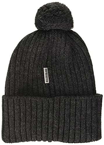 Napapijri FILO gorro para hombre, mezcla gris oscuro, talla única