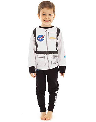 Nasa Conjunto de Pijama de Manga Larga para niño Astronauta algodón