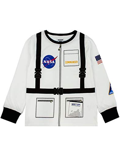 Nasa Conjunto de Pijama de Manga Larga para niño Astronauta algodón