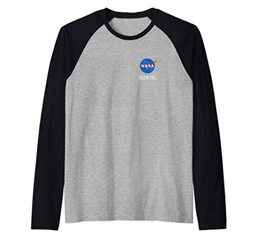 NASA - I Need My Space Camiseta Manga Raglan