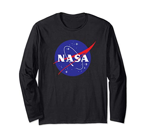 NASA Shirt, Camiseta con logotipo de Nasa, Classic Manga Larga