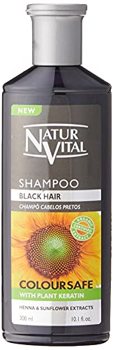 Naturaleza y Vida Champú Color Negro - 300 ml