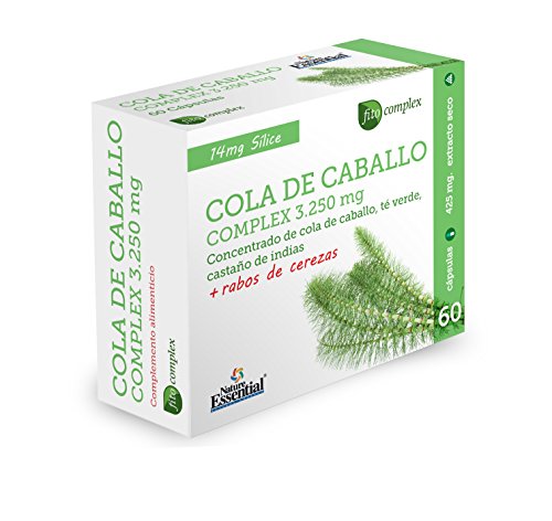 Nature Essential Complemento Alimenticio Cola de Caballo Complex 3.250 mg - 60 Cápsulas