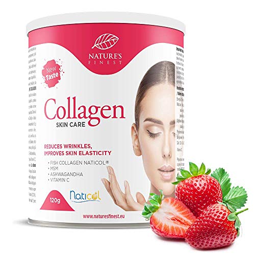 Nature's Finest Colágeno SkinCare con Naticol®, MSM, Vitamina C y Ashwagandha | Mezcla de bebida patentada para una piel luminosa sin arrugas | Péptidos hidrolizados para una absorción óptima