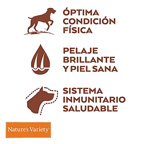 Nature's Variety Original No Grain - Pienso para perros adultos con pavo deshuesado, 12 kg