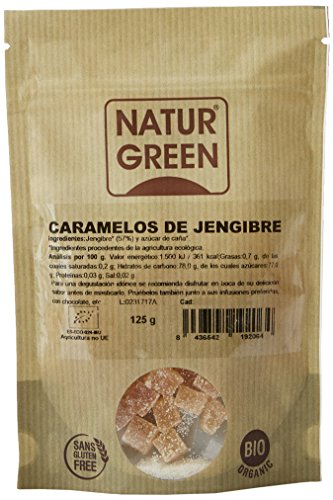 NaturGreen Caramelos de Jengibre - 125 g