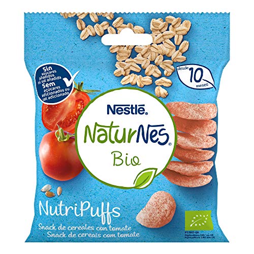 Naturnes BIO Bolsita Snacks Tomate zanahoria cebolla 7g - Pack de 10