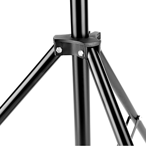 Neewer Soportes de Trípode de Luz de Aluminio 190cm para Estudio Kit Luces de Fotografía Cajas de Luz (Negro, 2 paquetes)