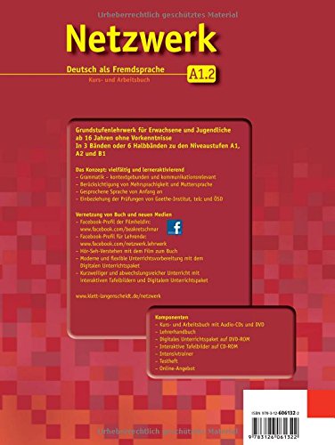 Netzwerk A1. Deutsch Als Fremdsprache (Ejercicios + CD + DVD) - Volumen 2