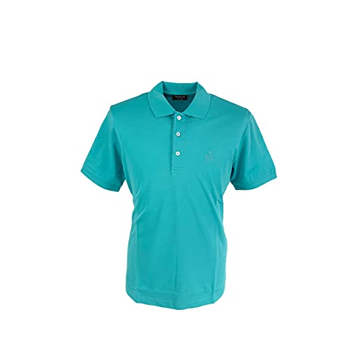 new marbas Nino Marini Polo 100% hilo de Escocia Art.62200, 154 Verde Agua, M