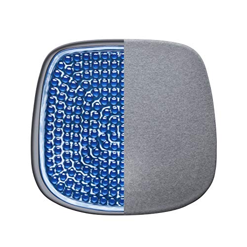 NewMum Cojín de Asiento de Gel, Espuma de Memoria ecológica, sensación de Hielo a Temperatura Constante, aliviar el estrés, prevenir la ciática, Adecuado para Oficina, automóvil, Asiento de hogar