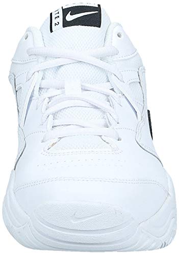 Nike Court Lite 2, Zapatillas de Tenis Hombre, Multicolor White Black White University Gold 101, 44 EU