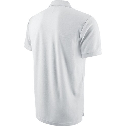 NIKE Poloshirt TS Core Polo de Golf, Hombre, Blanco/Negro (White/Black), S
