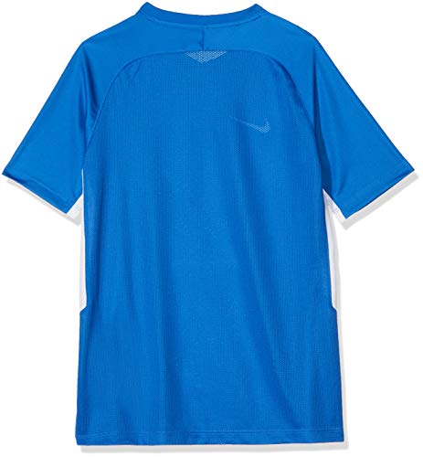Nike Y NK Dry K Tiempo Premier Ss Jsy T-shirt, Niños, Royal Blue/ Royal Blue/ White/ White, M