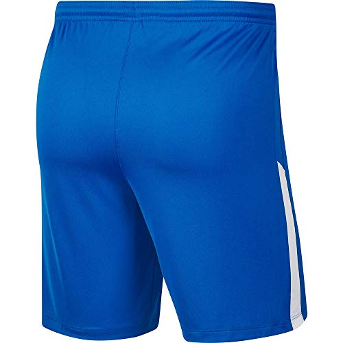 NIKE Y NK Dry Lge Knit II Short NB Sport Shorts, Niños, Royal Blue/White/White, L