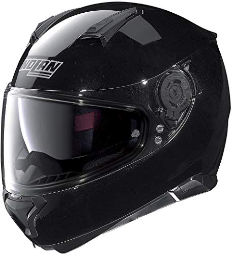 NOLAN N87 Special Plus N-COM Black L Casco, Hombre, Metal Negro