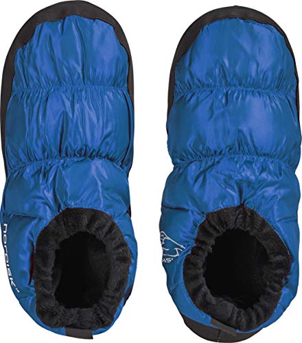 Nordisk Mos - Calzado de plumón unisex, Unisex adulto, Zapatos., 151005, azul, large