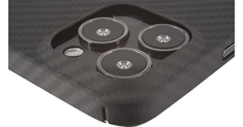 Novodio Carcasa para iPhone 13 Pro Max de Kevlar y fibra de carbono