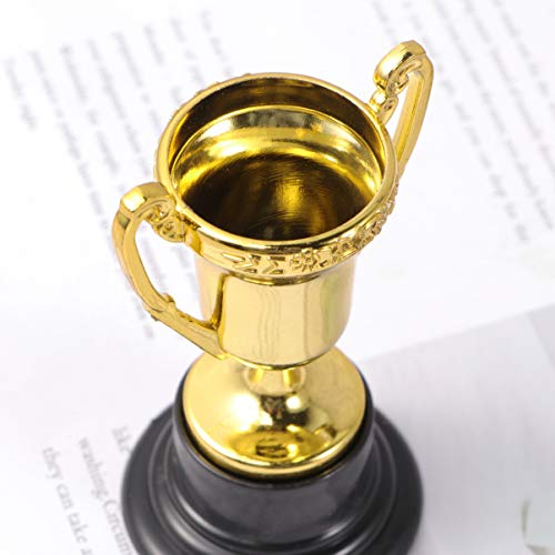 NUOBESTY Gold Award Trofeo - Juego de 20 vasos de recompensa con el premio D dorado de la reinfusión del premio Trofeo Trofeo Trofeo para niños y adultos