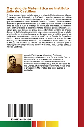O ensino de Matemática no Instituto Júlio de Castilhos: Um estudo sobre as provas do Curso Complementar da Reforma Francisco Campos