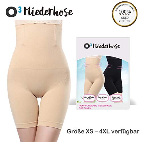 O³ Pantalones de equitación para vientre con gran forma para mujer 3X-Grande Claro