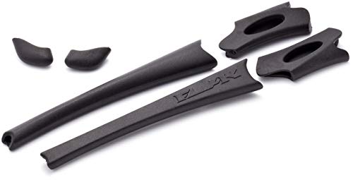 Oakley Flak Jacket - Juego de cubrepatillas y puentes de nariz para gafas, color negro