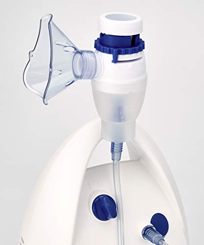 OMRON A3 Nebulizador de aerosol Complete 3 en 1: trata las vías respiratorias altas, medias y bajas, adecuado para resfriados, infecciones, alergias y asma
