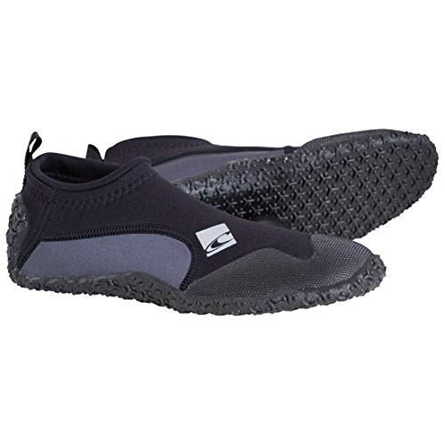 ONEILL WETSUITS Coronel Adultos Trajes de Neopreno Zapatos Botas Reef thermonuclear, Todo el año, Unisex, Color Negro - Black/Coal, tamaño 43