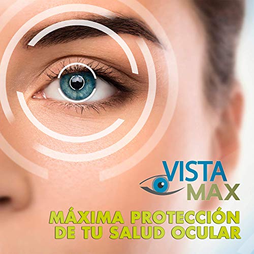 Optimizante y protector de la visión | Con luteína y mirtilo | Fortalece el tejido ocular y la retina | Mejora la visión | Tratamiento para la salud natural de los ojos | 60 Cápsulas