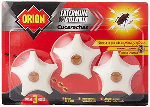 Orion Gel Insecticida Cebo Matacucarachas - 3 Unidades