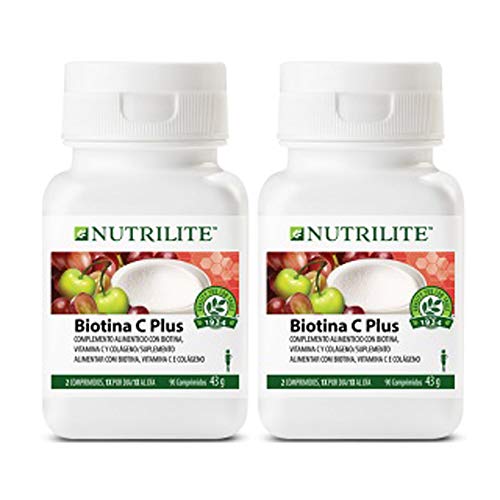 Pack 2 Biotina C Plus NUTRLITE 90 comprimidos x 2