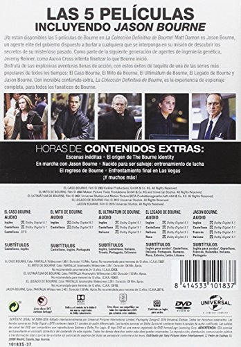 Pack 5 Películas: Jason Bourne [DVD]