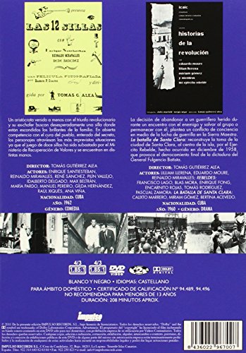 Pack Cine cubano: Historias de la revolución + Las doce sillas [DVD]