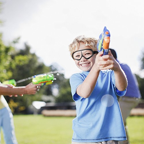 Pack de 2 gafas de seguridad para niños con protección anti niebla y protección ultravioleta perfecta para pistola de espuma Blasters