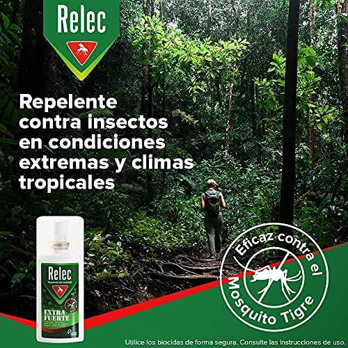 Pack Relec antimosquitos Spray Extra Fuerte + Relec Post-Picaduras – Spray repelente de mosquitos, con eficacia y protección contra el mosquito tigre, hasta 9h de protección contra los mosquitos