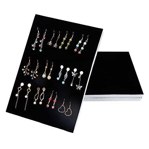 PandaHall Almohadilla de esponja para joyas, 3 unidades, bandeja de joyería, bandejas para joyas, bandejas de exhibición, 23,1 x 34,3 x 1,15 cm