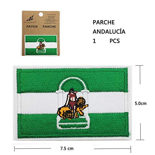 PARCHE bandera andalucia BORDADO PARA PLANCHAR O COSER