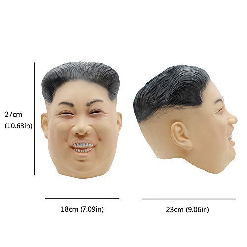 PartyCostume Máscara de Cabeza Humana de Fiesta de Traje Lujo de Halloween de Kim Jong - un