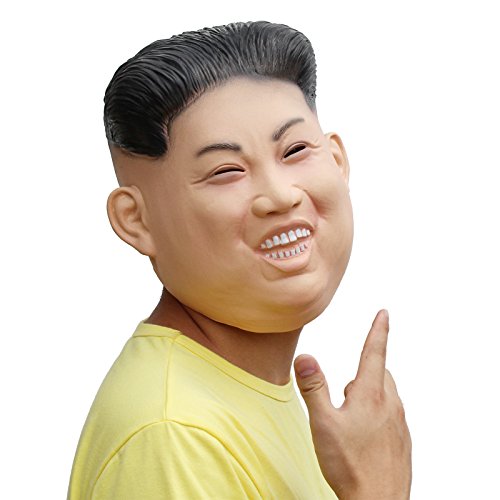 PartyCostume Máscara de Cabeza Humana de Fiesta de Traje Lujo de Halloween de Kim Jong - un